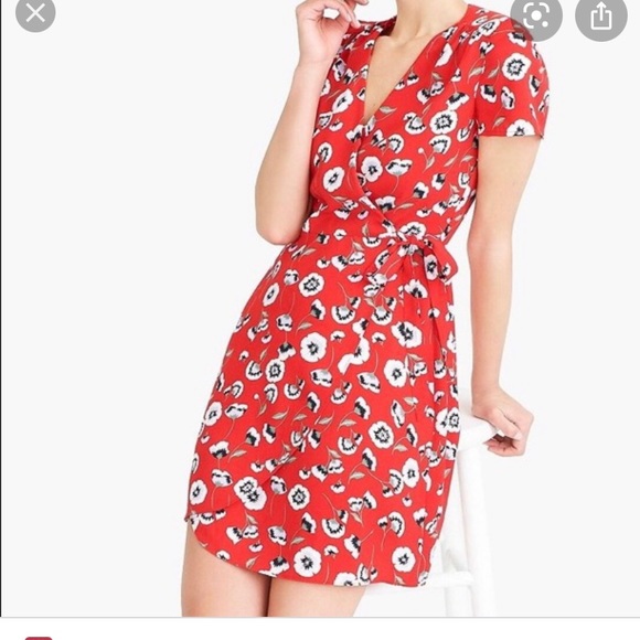 J. Crew Factory Dresses & Skirts - NWT JCrew Factory Floral Wrap Dress